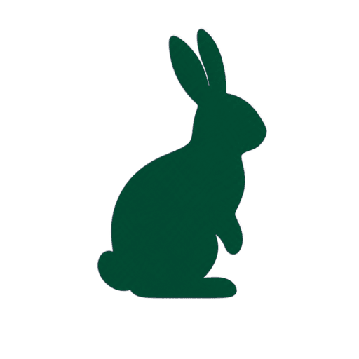 bunny silhoutte